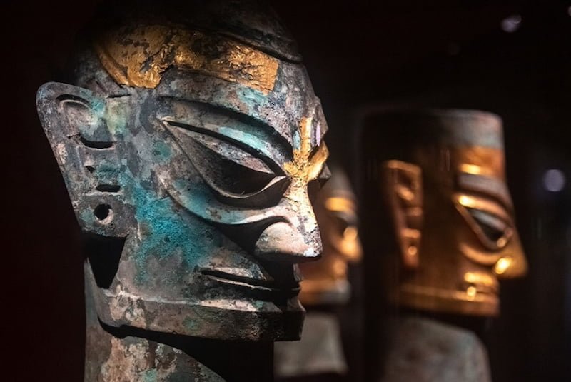 The-Sanxingdui-Ruins-masks